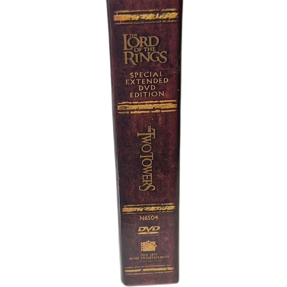 LOTR Lord of the Rings The Two Towers Special Extended DVD Edition Platinum Box - Picture 3 of 10